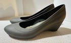 Crocs Lina Dual Comfort Wedges Shoes Womens Size 8 Taupe