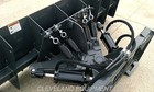 New 108  Snow Plow   Dozer Blade Attachment Skid Steer Loader Hydraulic Angle 9 