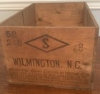 Vintage Dewar s White Label Scotch Whisky Crate Wilmington  N c  17 X 11 X 9
