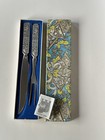 Scandinavian Modern Mcm Konge Tinn Carving Set Pewter Norway Viking Norwegian
