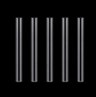  50 Pieces  4 Inch Clear Pyrex Glass Blowing Tube 12mm Od 8mm Id 2mm Thick Wall