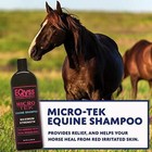 Eqyss Micro-tek Equine Shampoo 32 Oz  - Maximum Strength 