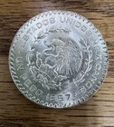 1967 Mexico  Brilliant Uncirculated Large Un Peso Coin Mexican 1 Peso