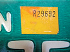 Vintage Washington State License Plate 1968-76 Motorcycle 7  X 4 