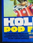Holland Pop Festival 1970 Pink Floyd Santana Byrds Airplane Concert Poster Nm-