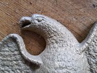 Antique Cast Iron Eagle  house Finial  Pat  July 24th 1900 5 x6 