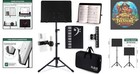 Professional Heavy-duty Music Stand - Adjustable Height   Complete Accessory Kit