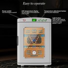 Cigar Humidor Cabinet  25l Electric Thermostatic Led Cigar Humidor For 160-200 C