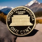 2004-s Lincoln Memorial Cent Gem Cameo Proof Penny Coin Free S h W track 2573