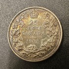 1902-h Canada Edward Vii 25 Cents Quarter Silver Coin Pls See Pics For Condition