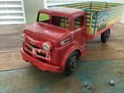 Marx  lazy Day Farms  Tin Litho Truck 1950s Great Graphics Very Nice Condition
