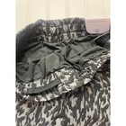 Nwt Nike Girls One Woven High-waisted Shorts Black Gray - Size Girl s Medium