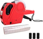 Price Tag Gun Kit With 5000 White Sticker Labels And 3 Extra Ink Refills  Numeri