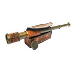 Nautical Handheld Pirate Brass Telescope With Box case sailor Home Decor Pira   