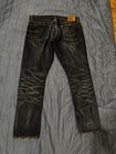 Polo Ralph Lauren Men s Slim Fit Dark Wash Distressed Denim 5-pocket Jeans