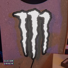 Monster Energy Drink Led Wall Mounted Lightbox Rgb Light Sign