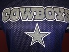 Dallas Cowboys Women s Glitter Football Jersey