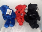 New  Wayne Gretzky 1999 Salvino   s Bammers  Beanie Bears  3 Pcs  Black Red   Blue