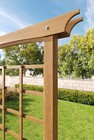 Heartwood Cedar Trellis  82 Inch H X 60 Inch W  Fsc  Wood  Garden D  cor Latti   