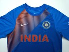 2017 Nike Mens Medium India Oppo National Cricket Team Jersey Shirt