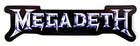 Megadeth - Peace Sells Silver Logo Sticker