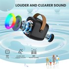 Mini Karaoke Machine Portable Bluetooth Speaker With 2 Wireless Microphones