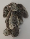 Jellycat Bashful Woodland Bunny Plush Stuffed Toy 8 5 h Brown Gray Orange Easter