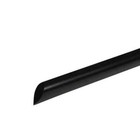 Karat 9   Jumbo Straws  5-6 5mm  Unwrapped - Black - 2 000 Ct  C9031s