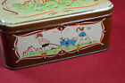 Antique Vintage German Coffee Tin Box Walter Messmer Kaffee Hamburg 1930