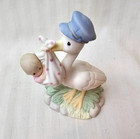 Precious Moments  love Is On Its Way  Stork Baby Girl Announcement Shower 153021