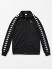 Kappa 222 Banda Men   s Black white Full-zip Track Jacket Size L