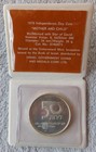1979  5739  Israel - 50 Lirot - Mother   Child - 1 3 Oz Mint Bu Silver W  Coa