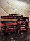Vhs Horror Lot Of 17 Tapes Mold Free
