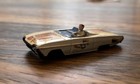 Aurora   Ho Scale 1963 Ford Thunderbird Sports Roadster White With Blue 