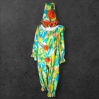 Vintage 1970s Handmade Clown Costume Suit W  Hat   Ruffle One Of A Kind 