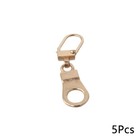 5x Universal Metal Zipper Pull Fixer Slider Puller Handbag Replacement Zip Head
