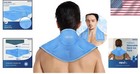 Neck Ice Pack Wrap     Reusable Hot Cold Gel Pack For Neck And Shoulder  Large    