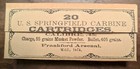 Cartridge Box   45-70 Springfield Carbine  20 Round