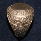 World War 2 Era United States Air Corps Sterling Silver Ring