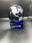  rare  United Airlines Glass Globe With Original Box