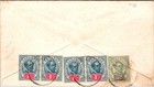 1901 British Sarawak Registered Multiple Stamps Cover  To Berne Switzerland