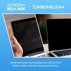 Screenklean Tablet Screen Cleaner  Injected Green  1 Count