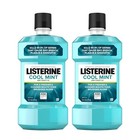 Listerine Antiseptic Mouthwash  Cool Mint Flavor  1l  pack Of 2 