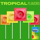 Durex Tropical Flavored Premium Male Condoms- 3 Boxes- 36 Count