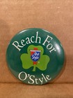 Lot Of 4 Vintage Old Style Beer Button Pin Chicago Fest St Patrick   s Day O   style