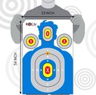 Paper Targets For Gun Shooting Range 23x34 Silhouette Pistol Rifle Bb 20 Pack