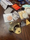 Coke Kentucky Derby Atlanta  Mexican Peso Silver Coin Knife Ford Junk Drawer Lot