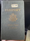 Vintage 1974 Us Passport Canceled Stamped  Approx  7 Stamps Obsolete