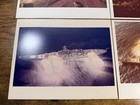 Uss New Jersey Battleship Gunfire Lot 4 Color 8x10 Official Navy Photo