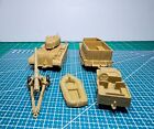 Vintage Marx Tan Desert Fox Two Vehicle Sets